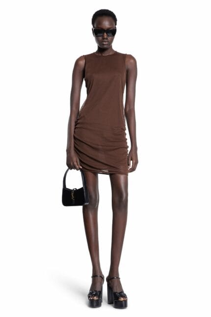 SAINT LAURENT Tank Dress In Tulle