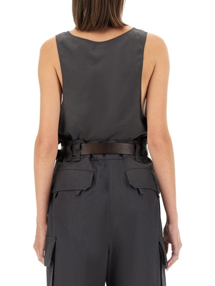 Saint Laurent TANK TOP "HENLEY"