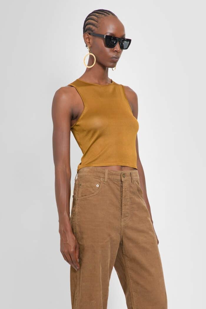 SAINT LAURENT Tank Top In Jersey