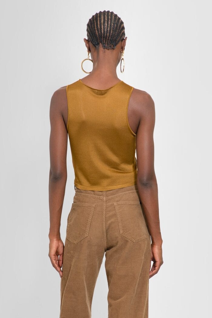 SAINT LAURENT Tank Top In Jersey