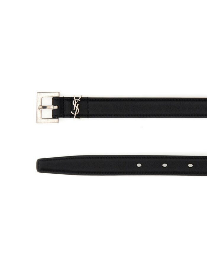 Saint Laurent THIN "CASSANDRAS" BELT