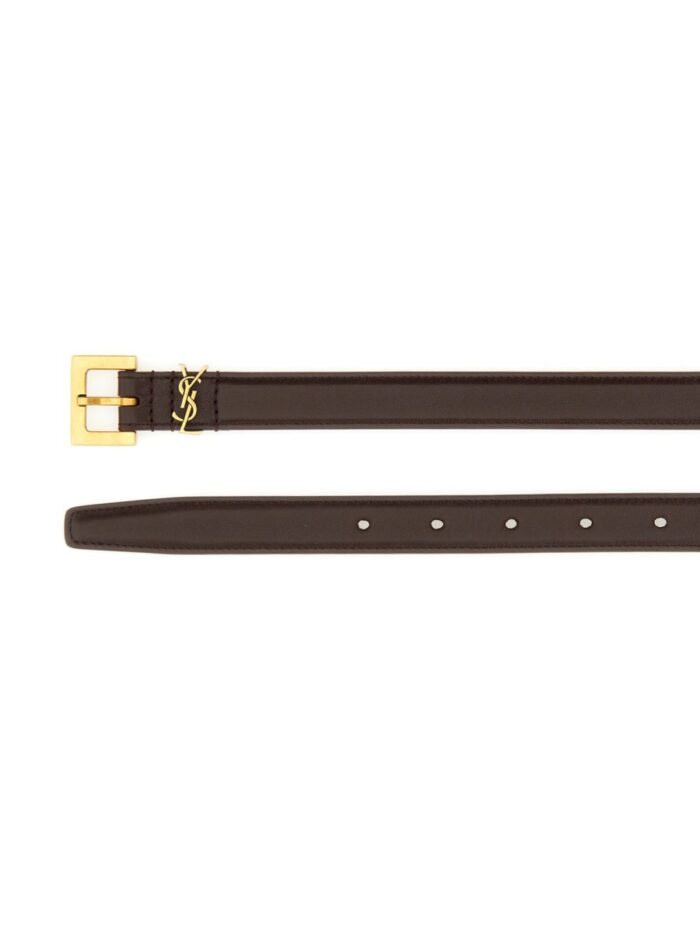 Saint Laurent THIN "CASSANDRAS" BELT