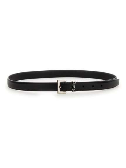 Saint Laurent THIN "CASSANDRAS" BELT