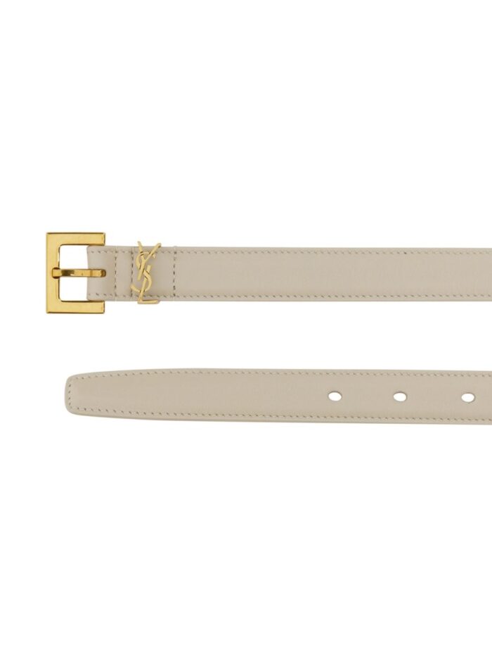 Saint Laurent THIN "CASSANDRAS" BELT