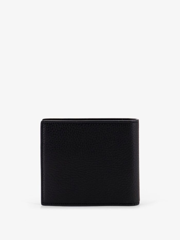 Saint Laurent Tiny Hammered Leather Wallet