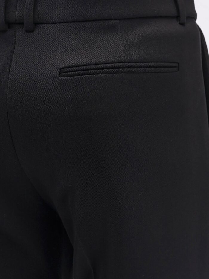 Saint Laurent Tuxedo Wool Trouser With Lateral Satin Bands