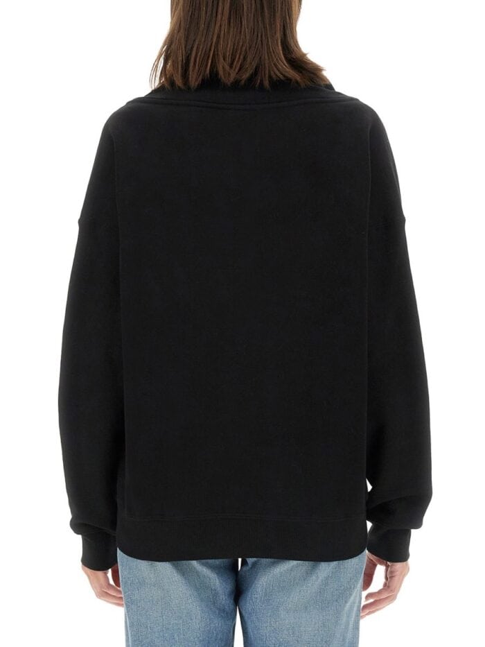 Saint Laurent V-NECK SWEATSHIRT