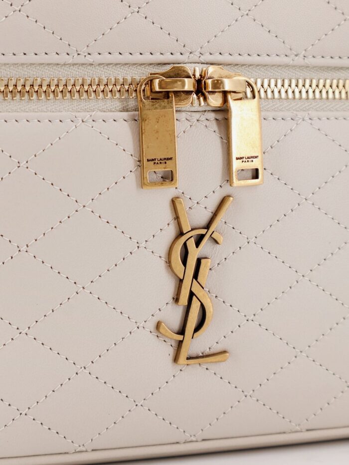 Saint Laurent Vanity Gaby Leather Crossbody Bag
