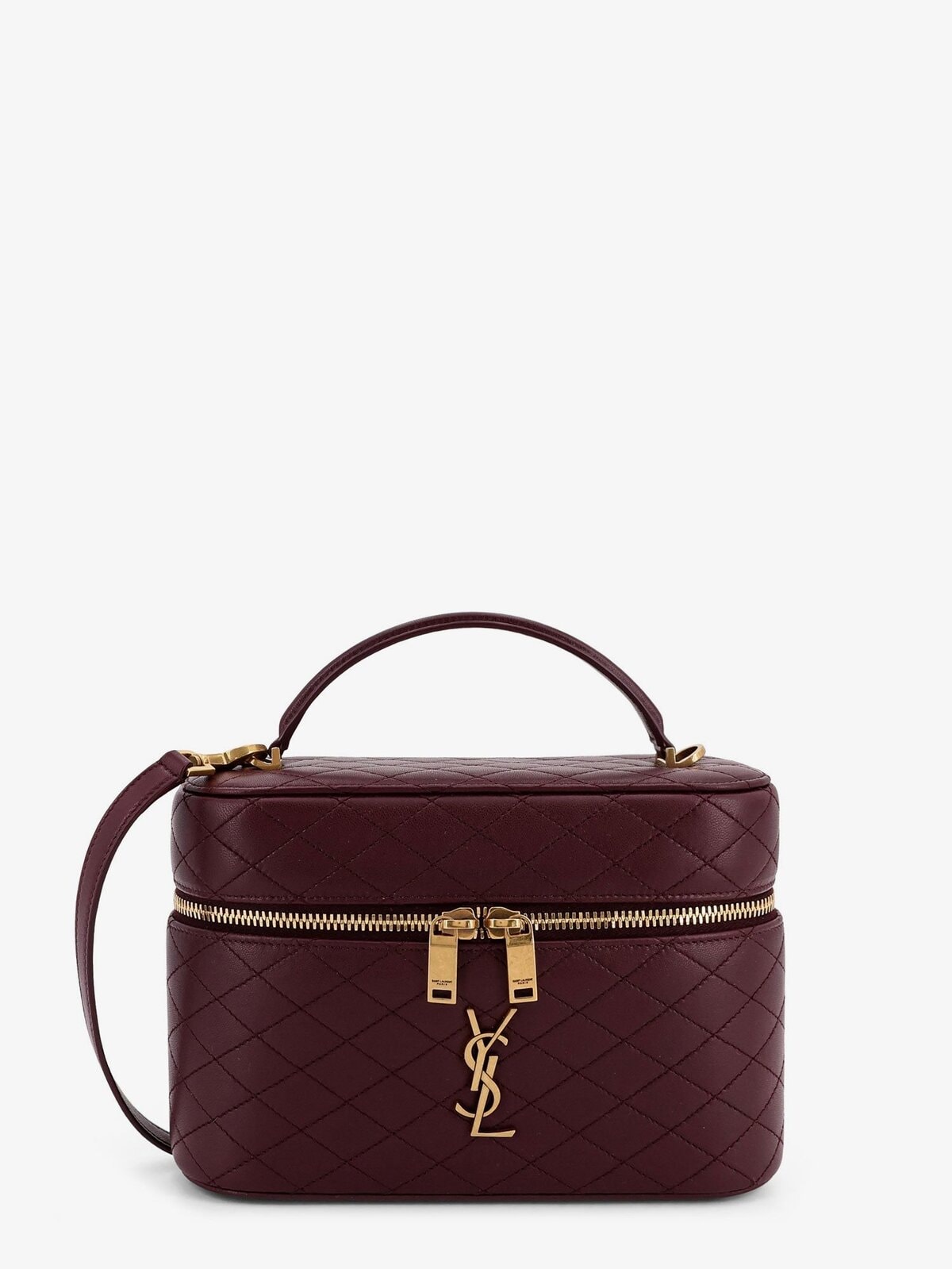 Saint Laurent Vanity Gaby Leather Crossbody Bag