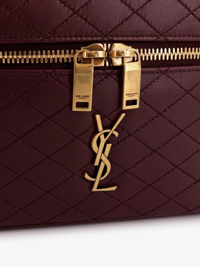 Saint Laurent Vanity Gaby Leather Crossbody Bag