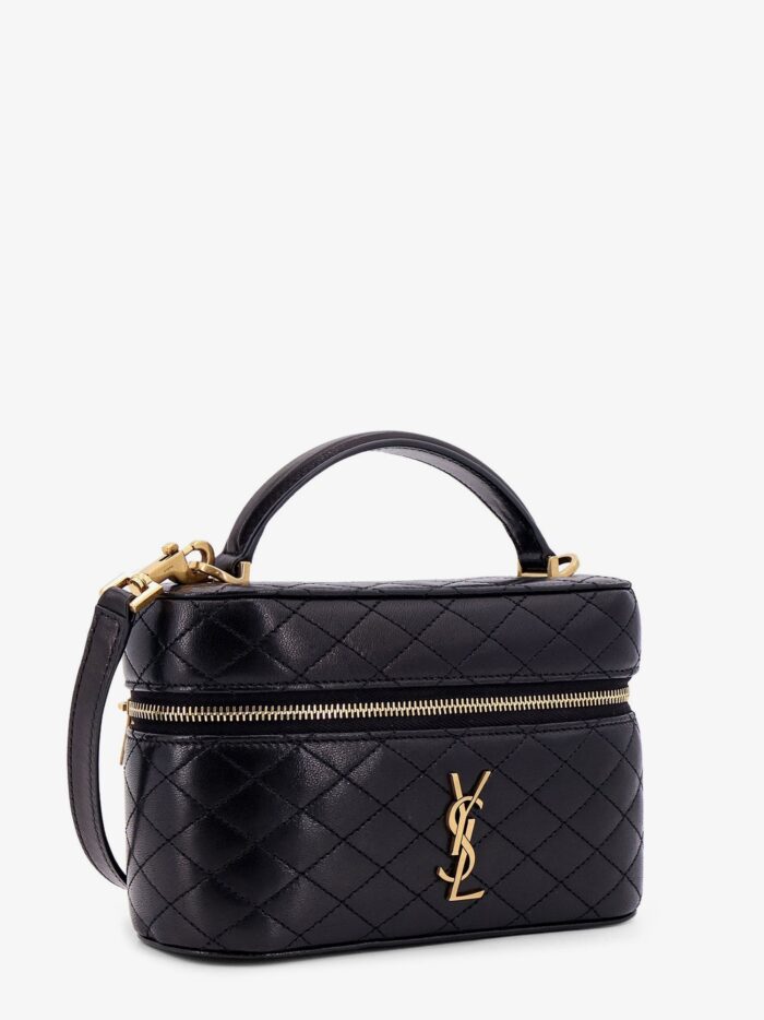 Saint Laurent Vanity Gaby Matelassé Leather Handbag