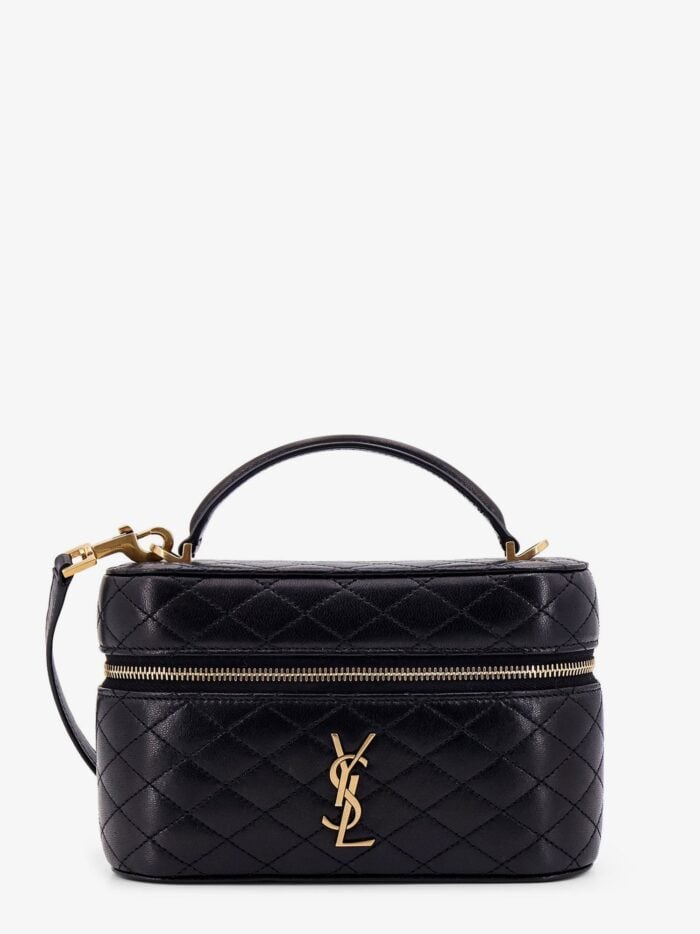 Saint Laurent Vanity Gaby Matelassé Leather Handbag