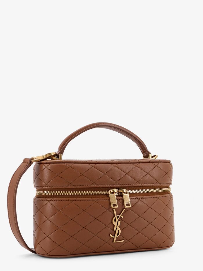 Saint Laurent Vanity Gaby Quilted Leather Crossbody Bag
