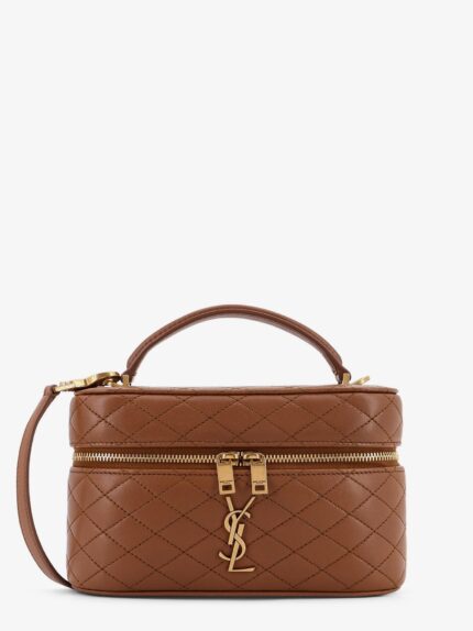 Saint Laurent Vanity Gaby Quilted Leather Crossbody Bag