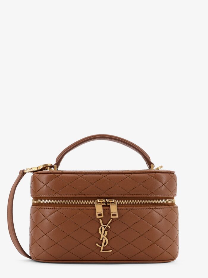 Saint Laurent Vanity Gaby Quilted Leather Crossbody Bag