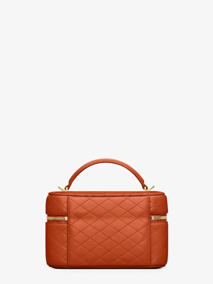Saint Laurent Vanity Gaby Quilted Leather Handbag