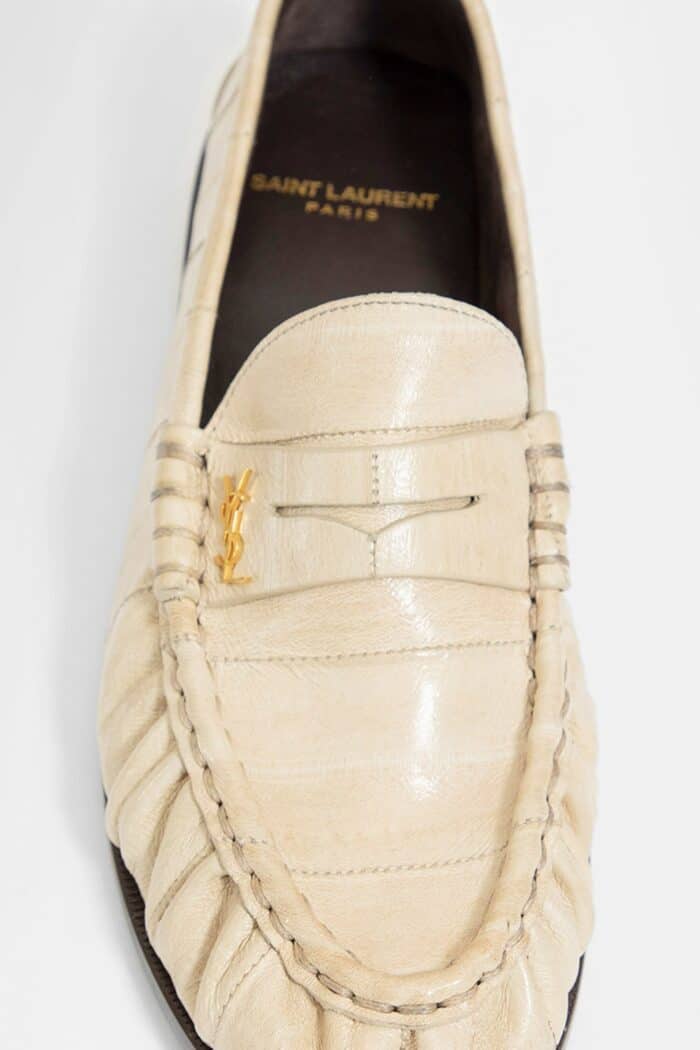 SAINT LAURENT Vintage Le Loafer Penny Slippers