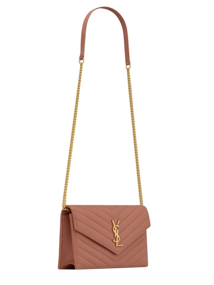 Saint Laurent WALLET WITH CHAIN "ENVELOPE CASSANDRE"