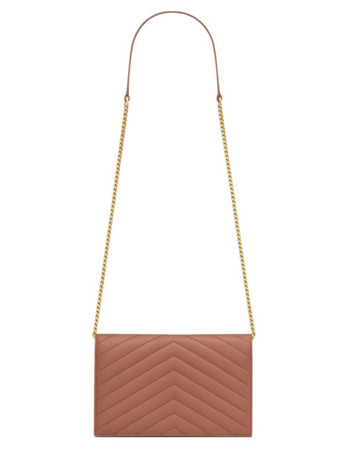 Saint Laurent WALLET WITH CHAIN "ENVELOPE CASSANDRE"