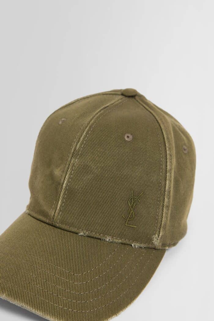 SAINT LAURENT Washed Denim 6panel Cap