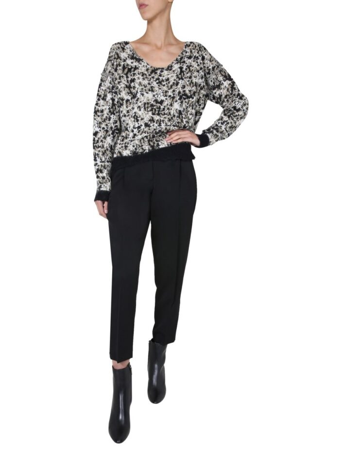 Saint Laurent WIDE NECK SWEATER
