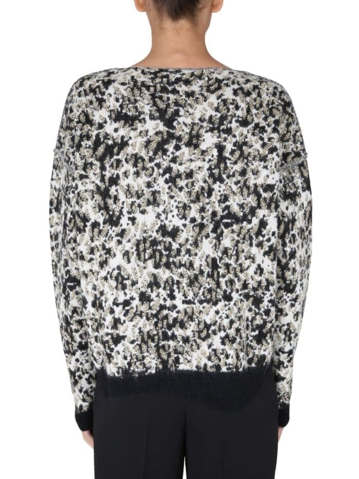 Saint Laurent WIDE NECK SWEATER