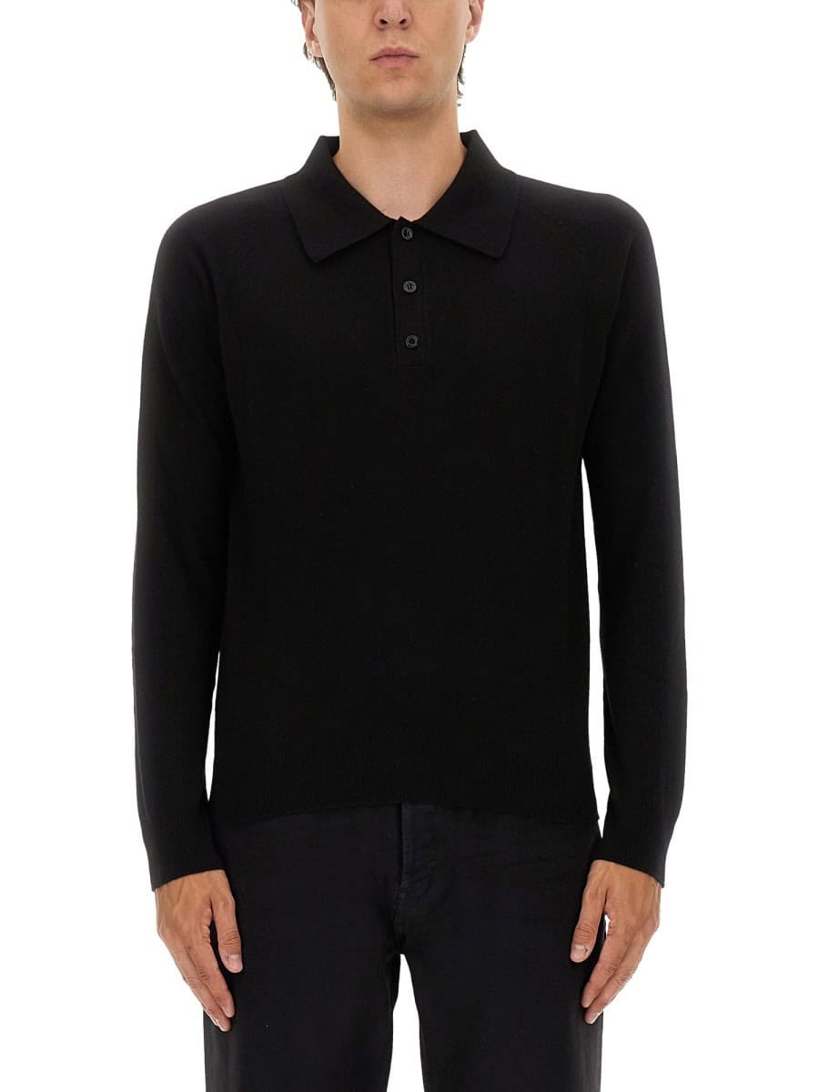 Saint Laurent WOOL POLO.