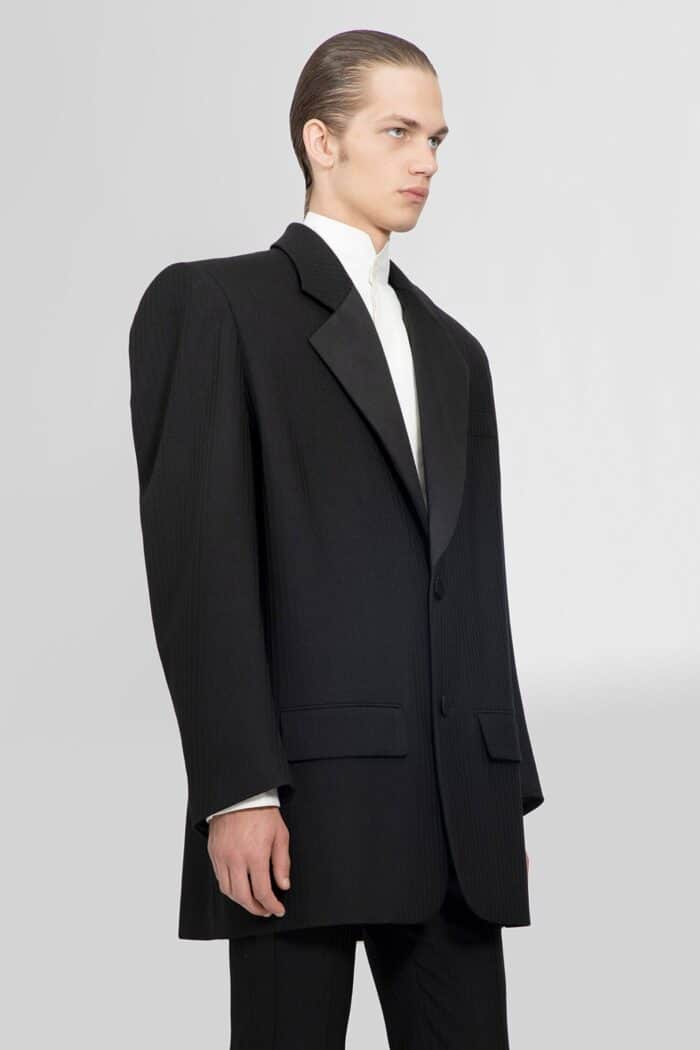 SAINT LAURENT Wool Tuxedo Blazer