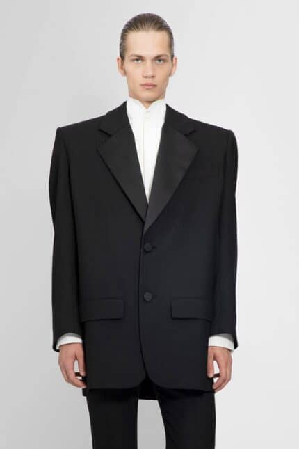 SAINT LAURENT Wool Tuxedo Blazer