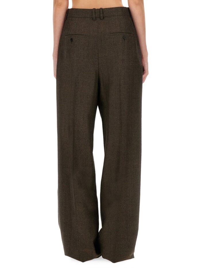 Saint Laurent WOOL WIDE LEG PANTS