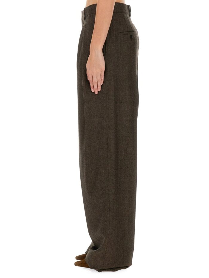 Saint Laurent WOOL WIDE LEG PANTS