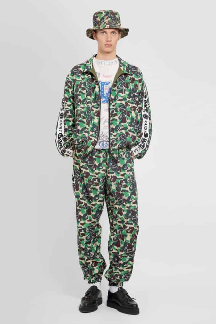 SAINT MICHAEL A Bathing Ape Collaboration Track Jacket