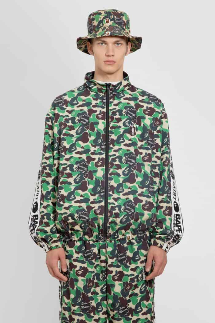 SAINT MICHAEL A Bathing Ape Collaboration Track Jacket