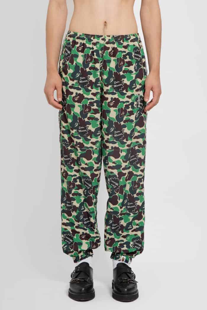 SAINT MICHAEL A Bathing Ape Collaboration Track Pants