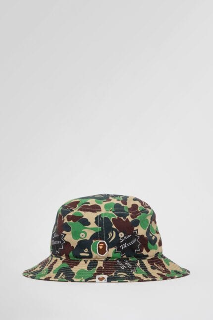 SAINT MICHAEL Camo Bucket Hat