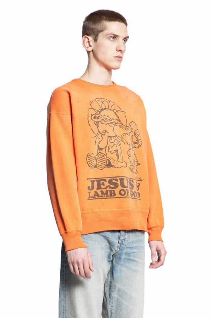 SAINT MICHAEL Jesus And Lamb Of God Sweatshirt