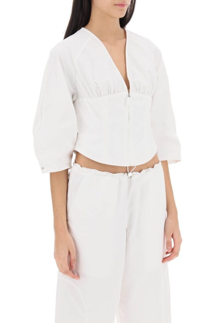 Saks Potts Nova Cropped Blouse