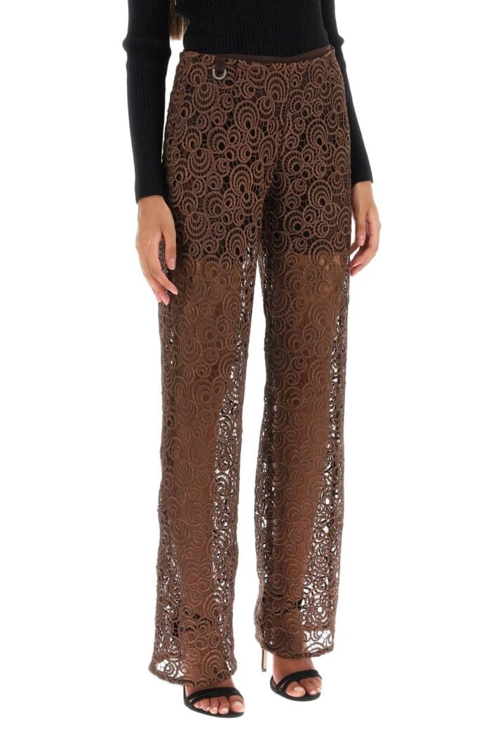 Saks Potts 'trinity' Pants In Guipure Lace