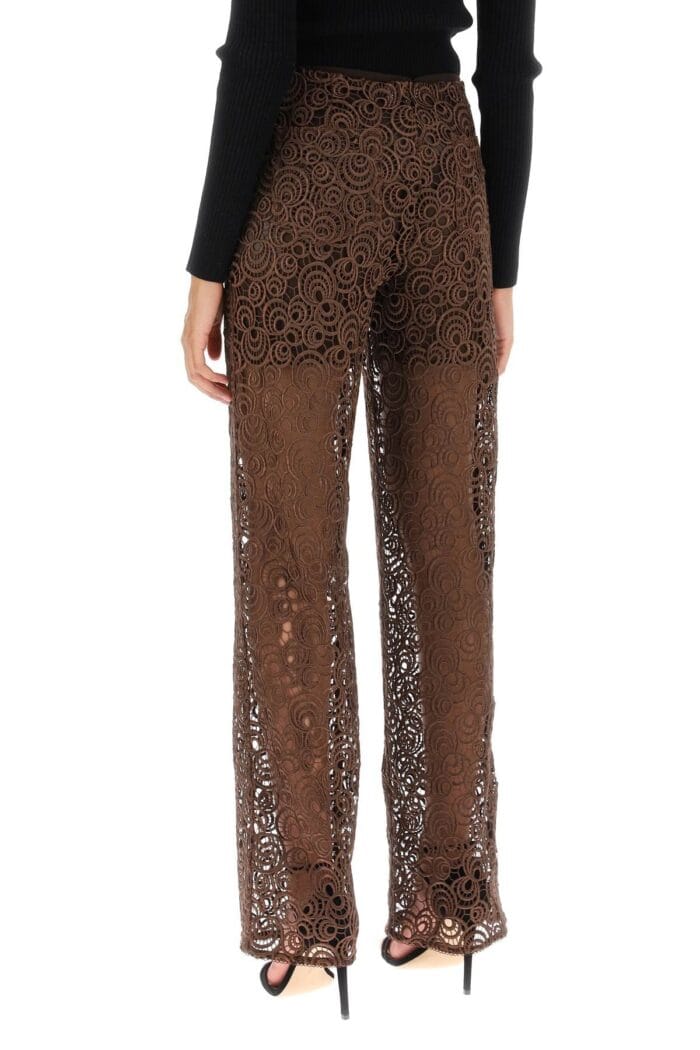 Saks Potts 'trinity' Pants In Guipure Lace