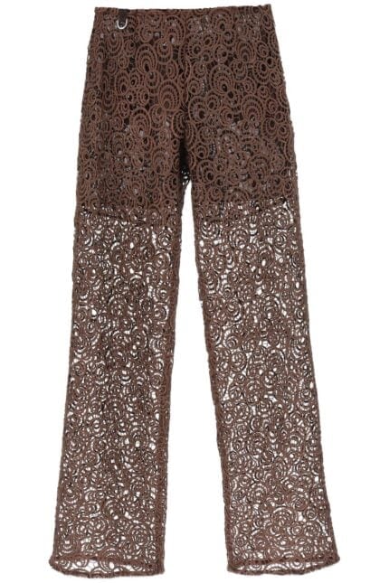 Saks Potts 'trinity' Pants In Guipure Lace