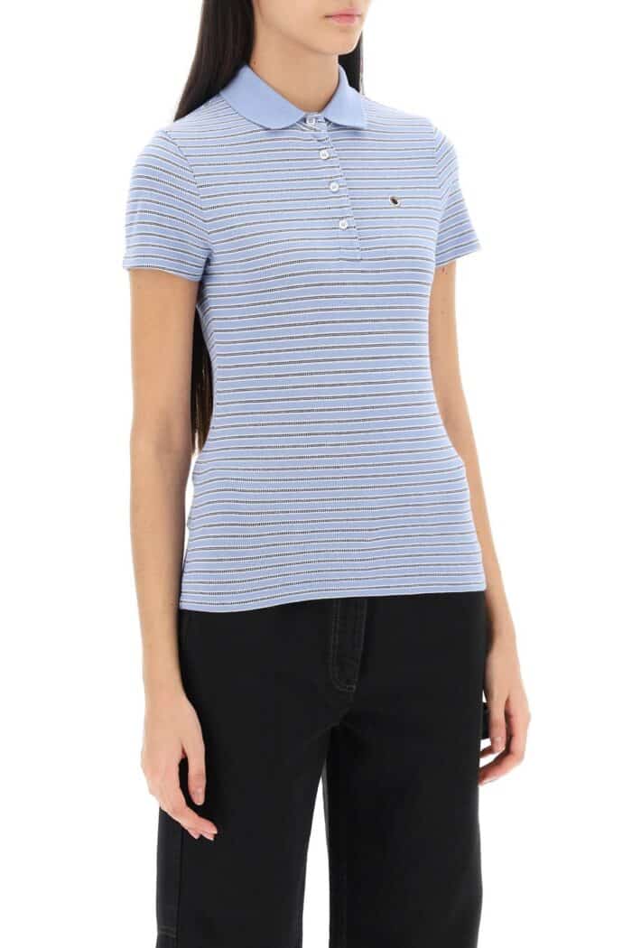 Saks Potts Venus Striped Polo Shirt