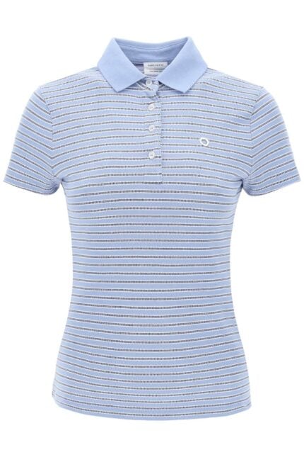 Saks Potts Venus Striped Polo Shirt