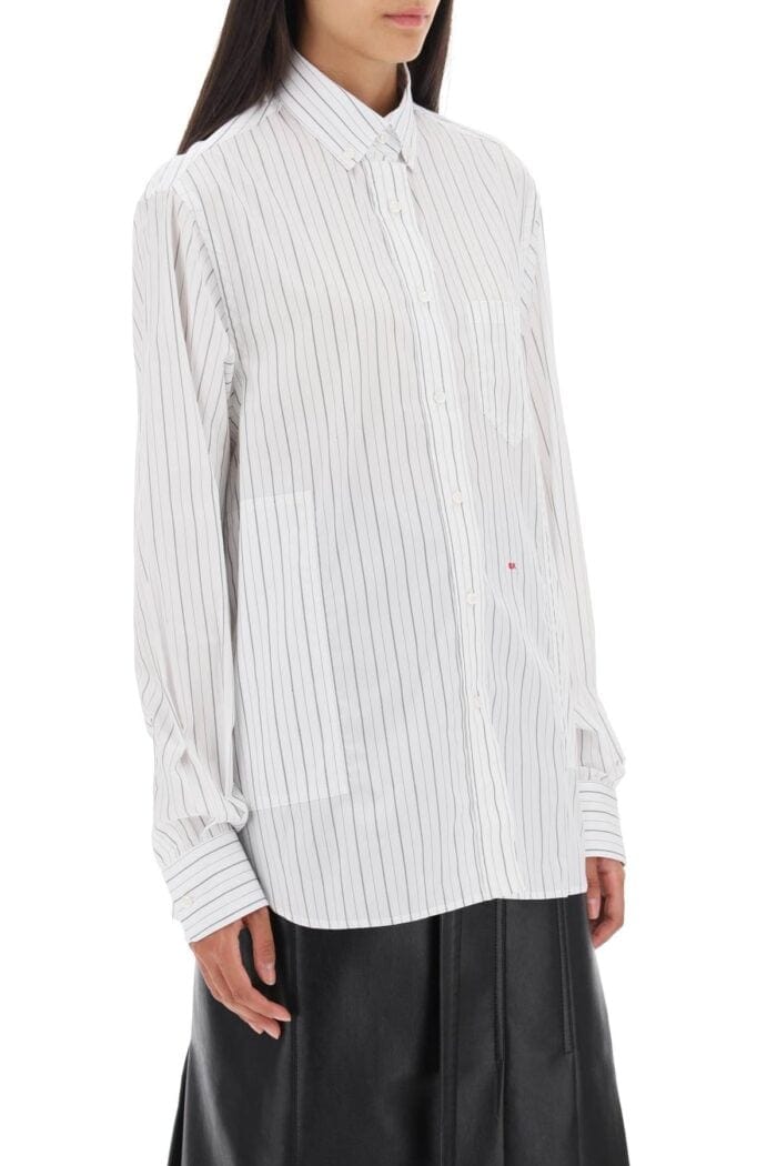 Saks Potts 'william' Pinstriped Cotton Shirt