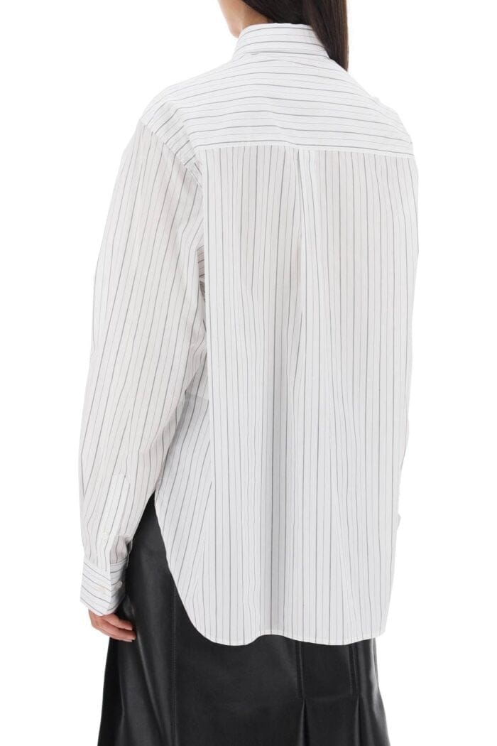 Saks Potts 'william' Pinstriped Cotton Shirt