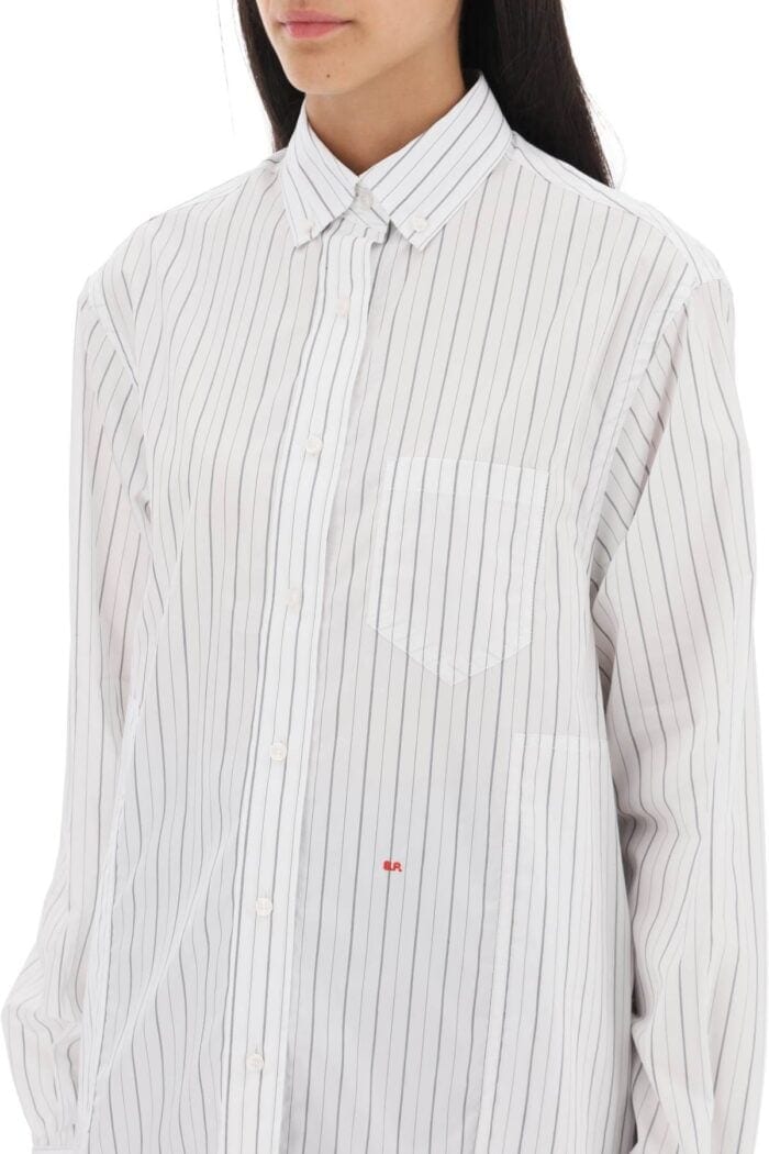 Saks Potts 'william' Pinstriped Cotton Shirt