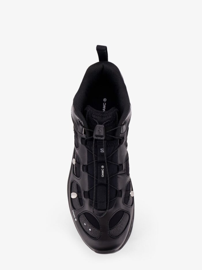SALOMON X OAMC Leather And Nylon Sneakers