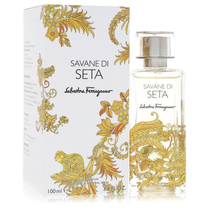 Salvatore Ferragamo Savane Di Seta By Salvatore Ferragamo - Eau De Parfum Spray (Unisex) 3.4 Oz - Image 1