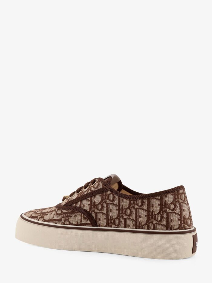 Saltwind Canvas Sneakers With Dior Oblique Embroidery