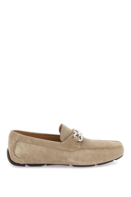 Salvatore Ferragamo Gancini Driver Loafers