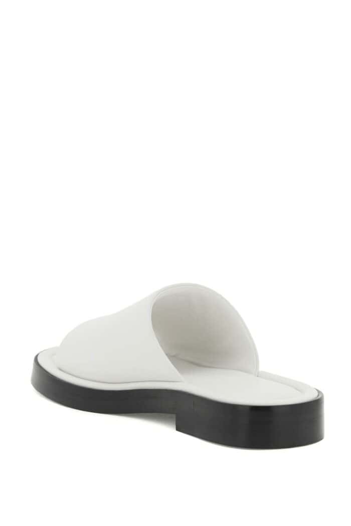 Salvatore Ferragamo Leather Slides